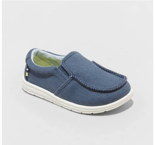Toddler Boys' Breslin Slip-On Sneakers - Cat & Jack Navy