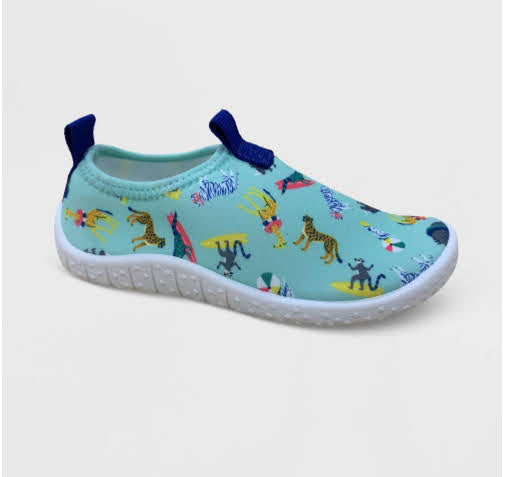 Toddler Lake Slip-On Apparel Water Shoes - Cat & Jack (Rainbow Print, Green & Blue)