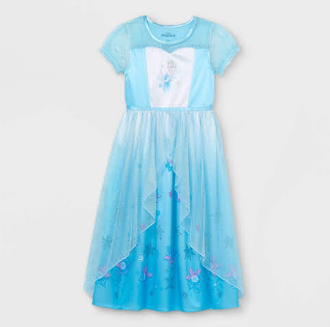 Girls' Frozen Elsa Night Gown