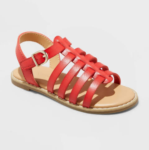 Toddler Girls' Shanel Fisherman Sandals - Cat & Jack Red