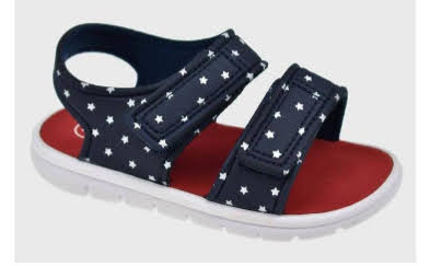 Toddler Tate Ankle Strap Sandals - Cat & Jack Navy Blue