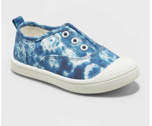 Toddler Rory Tie-Dye Slip-On Sneakers - Cat & Jack Navy, Blue, Pink/Purple
