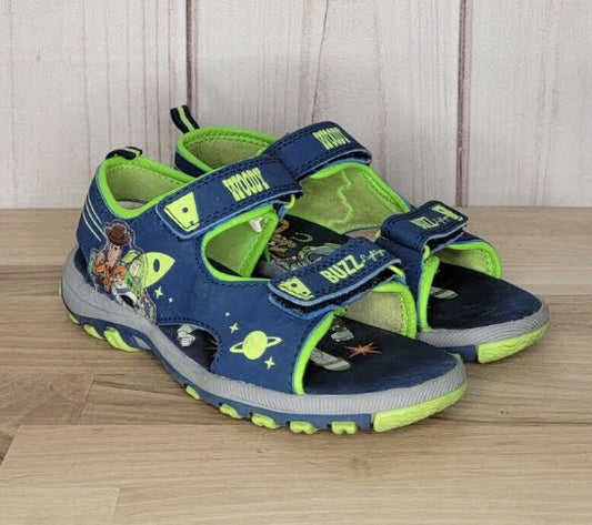 Toddler Boys' Toy Story Adventure Sandals - Navy Blue