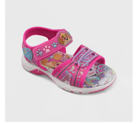Toddler Girls' Nickelodeon PAW Patrol Adventure Ankle Strap Sandals - Pink