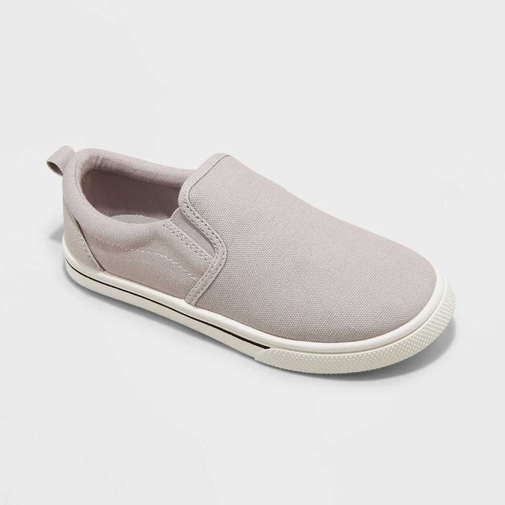 Kids' Blaine Slip-on Sneakers - Cat & Jack Gray, Black, White, Gold