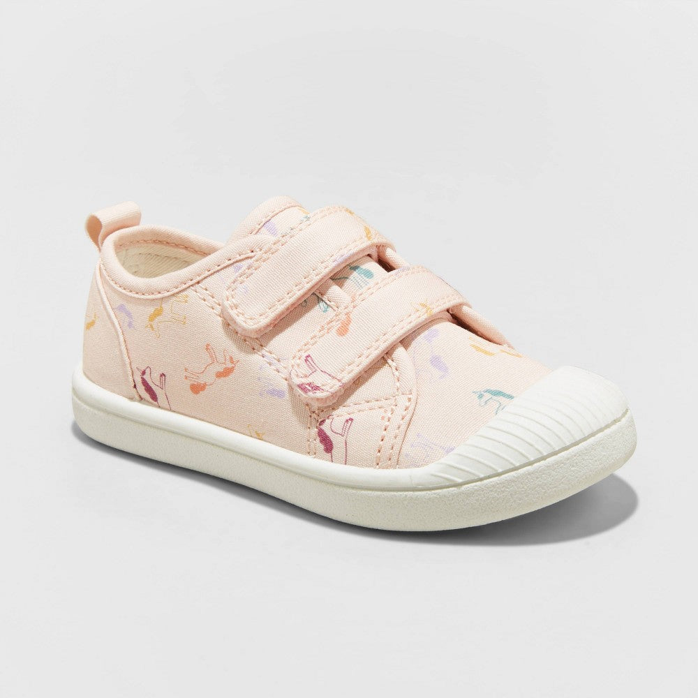 Toddler Parker Sneakers - Cat & Jack (Light Blue, Gold shimmer, Pink Multi and Gray)