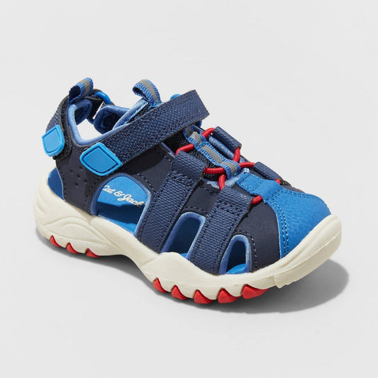 Toddler Teri Apparel Work Shoes - Cat & Jack (Navy, Mint Green and Black)
