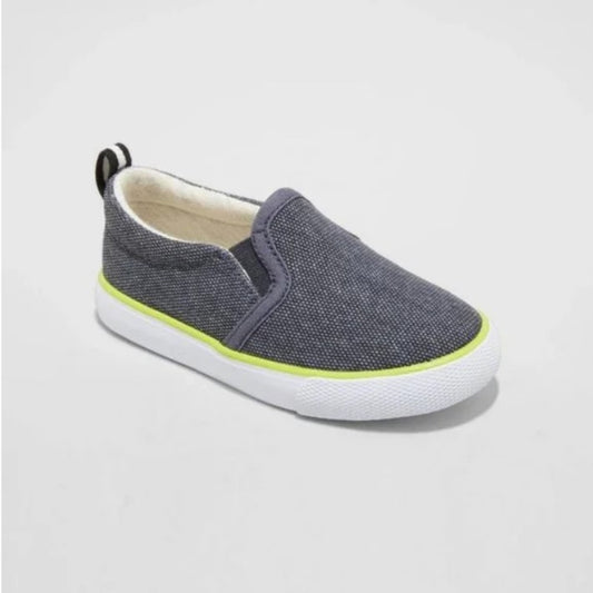 Toddler Boys' Taylor Slip-On Sneakers - Cat & Jack Navy