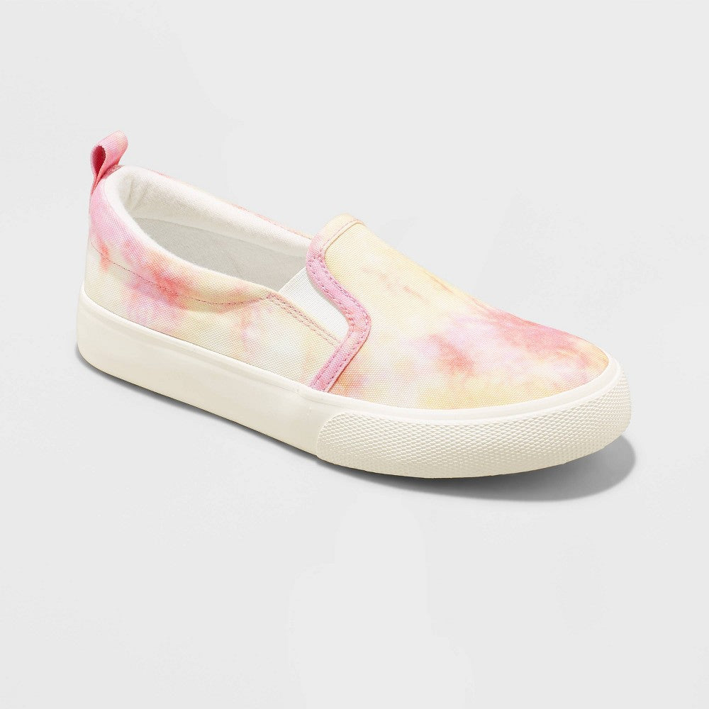 Girls' Sariah Speckle Tie-Dye Print Slip-On Sneakers - Cat & Jack