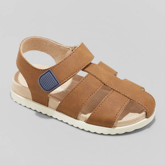 Toddler Boys' Cohen Sandals - Cat & Jack Cognac