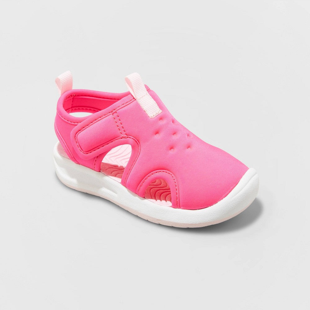 Toddler True Apparel Water Shoes - Cat & Jack (Pink and Black)
