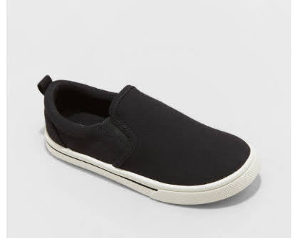 Kids' Blaine Slip-on Sneakers - Cat & Jack Gray, Black, White, Gold