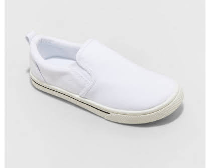 Kids' Blaine Slip-on Sneakers - Cat & Jack Gray, Black, White, Gold