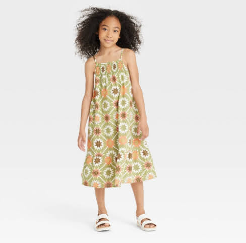 Girls' Sleeveless Maxi Dress - Cat & Jack