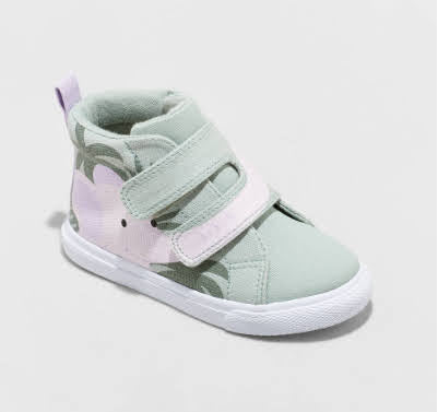 Toddler Girls' Umber Elephant Print Sneakers - Cat & Jack Green
