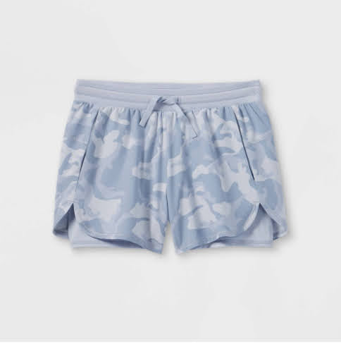 Girl' Double Layered Run Short - All in Motion