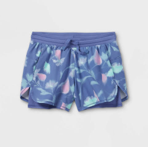 Girl' Double Layered Run Short - All in Motion