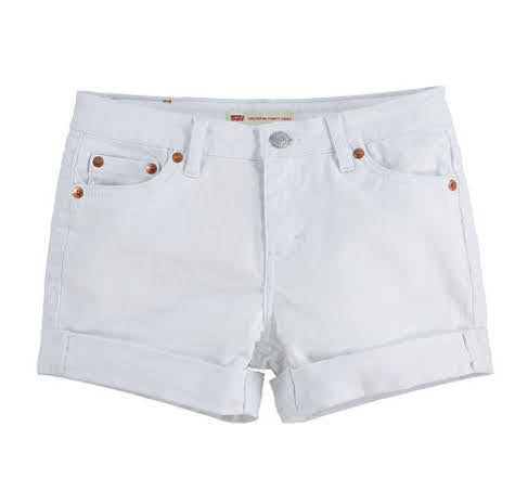 Levi's(r) Kids Girlfriend Fit Shorty Shorts (Big Kids)