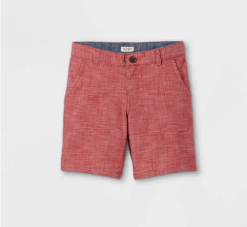 Boys' Flat Front Chino Shorts - Cat & Jack Warm
