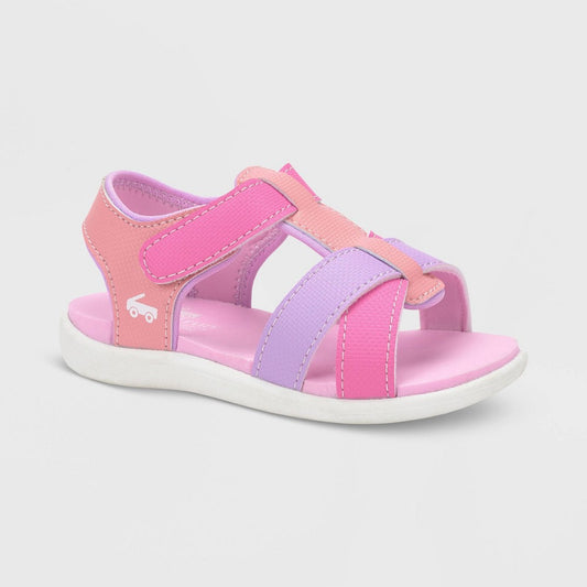 Toddler See Kai Run Basics Shayna Gladiator Sandals - Coral Pink